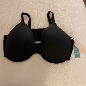 ambrielle 46ddd Smooth Cups T-shirt Bra Convertible to Razorback